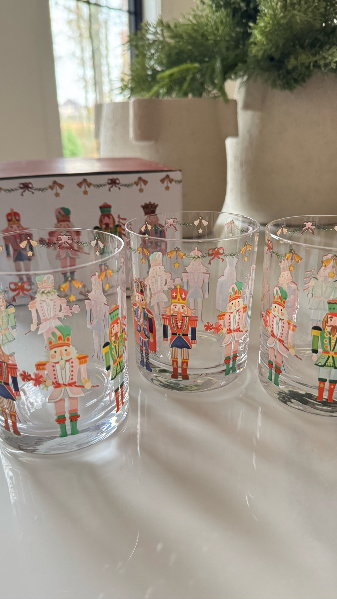 Such a deal on this glass set! For the nutcracker lovers!! @kirklands! 

#LTKHoliday #LTKHome #LTKSeasonal