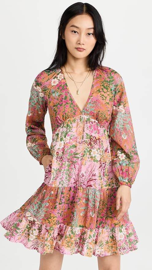 Banjanan Women's Hilary Long Sleeve Dress | Amazon (US)