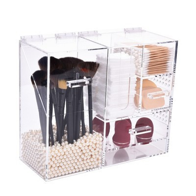 OnDisplay Trinity Deluxe Handmade Acrylic Cosmetic/Makeup Organizer | Target