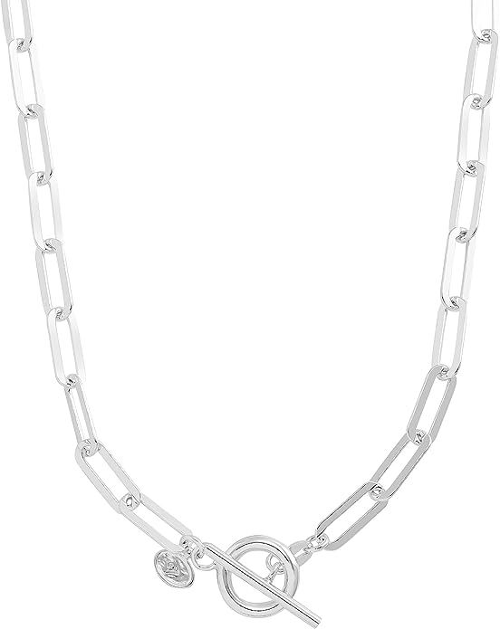 Silpada 'Let's Link' Chain Necklace in Sterling Silver, 17" | Amazon (US)