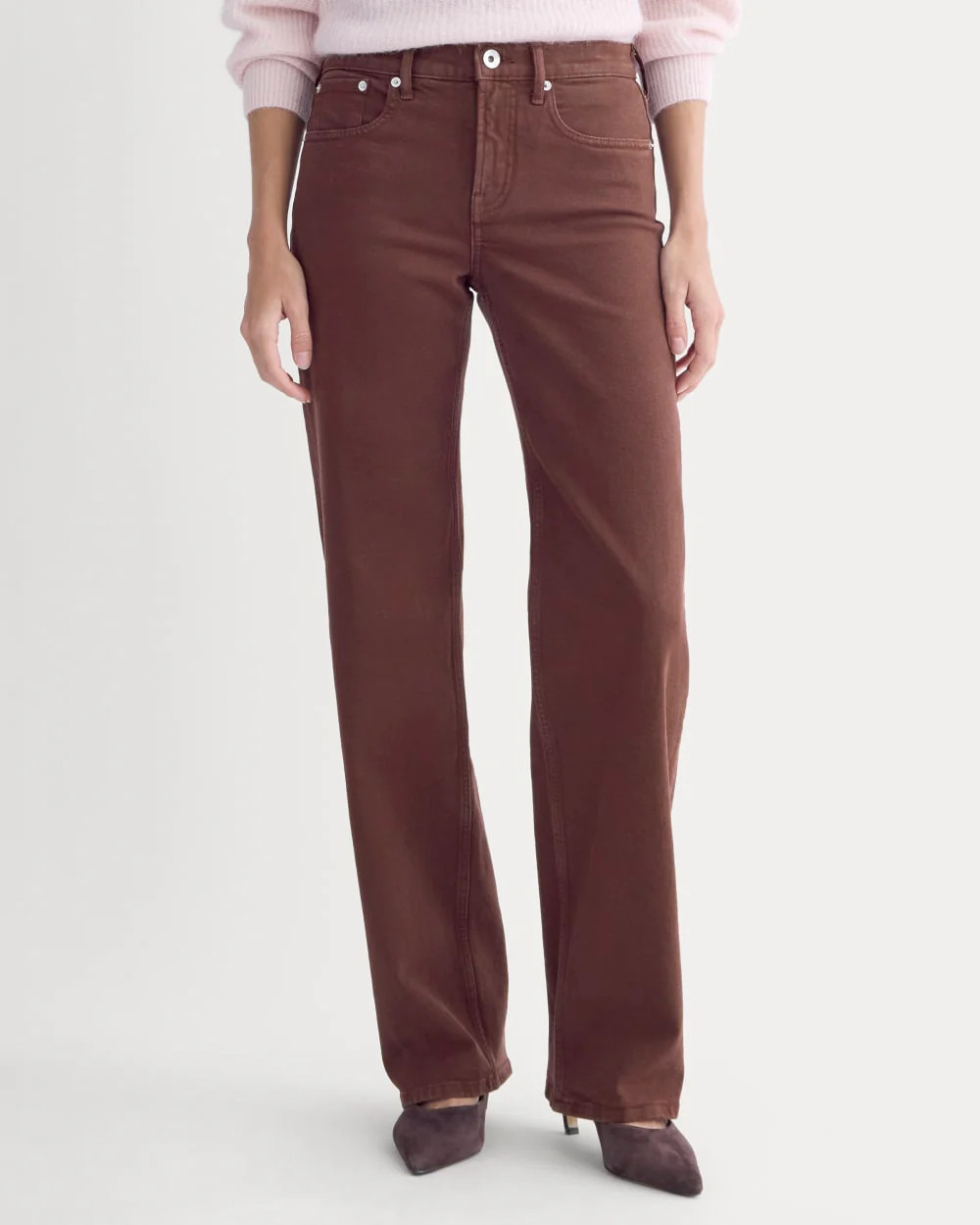 The Column Jean | Bitter Chocolate | 33" Inseam | Everlane