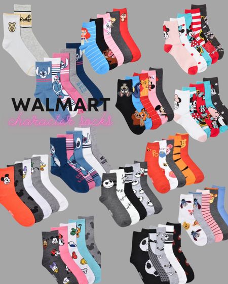 The perfect socks for a Disney or Universal trip! @walmart #walmartpartner 

#LTKfindsunder50 #LTKstyletip #LTKfamily