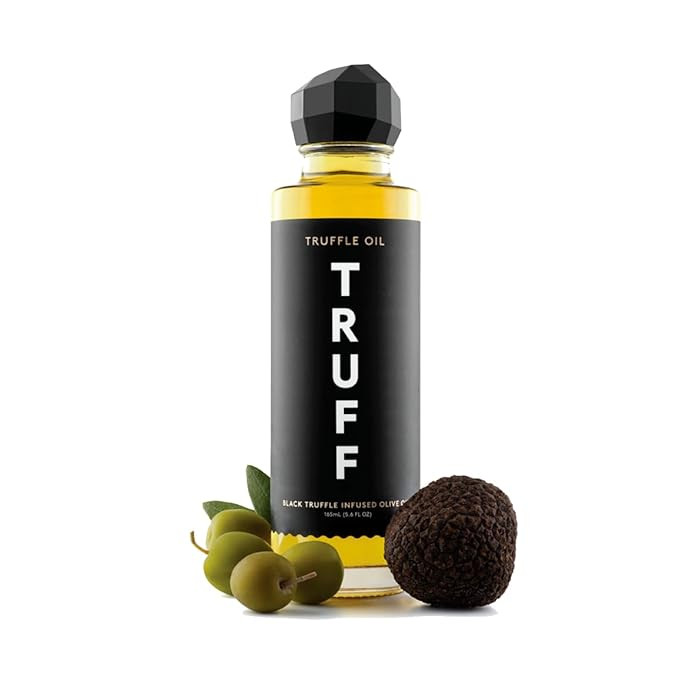 TRUFF Black Truffle Oil - Black Truffle Infused Olive Oil - Gourmet Dressing, Seasoning, Marinade... | Amazon (US)