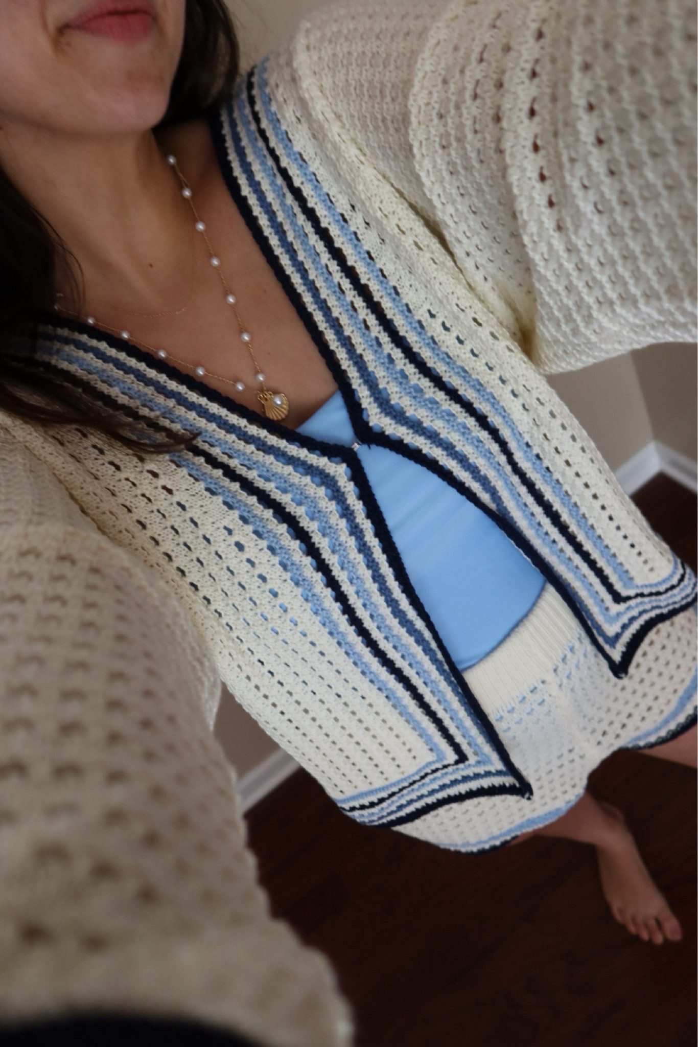 Poolside all summer 💙

#LTKSwim