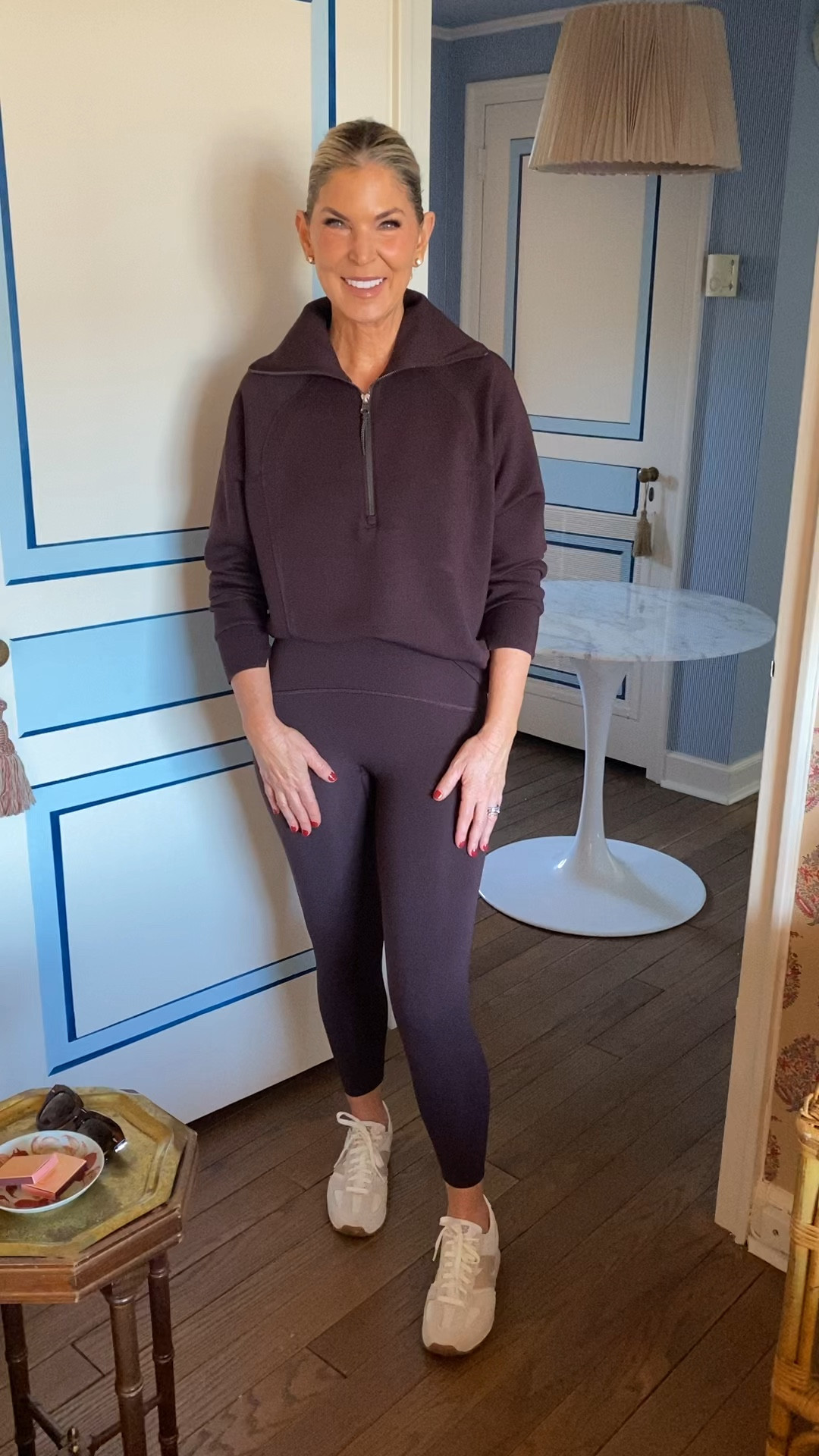 The holy grail of “put-together but chill” - SPANXshape Booty Boost leggings and AirEssentials tops. Everyday staples with sculpting powers and cloud-soft vibes. The new Truffle Brown color has officially captured our hearts! Gym, errands or jet-setting, @spanx is my uniform. #ad #spanxpartner #liketkit @shop.ltk