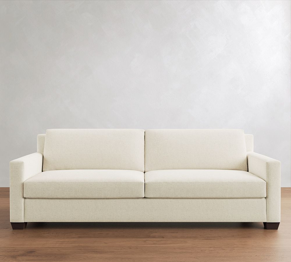 York Square Arm Sofa (60"-108") | Pottery Barn (US)