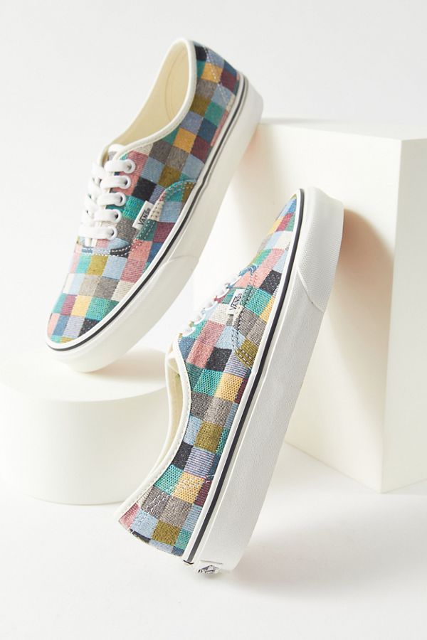 Vans UO Exclusive Authentic Woven Checkerboard Sneaker | Urban Outfitters (US and RoW)