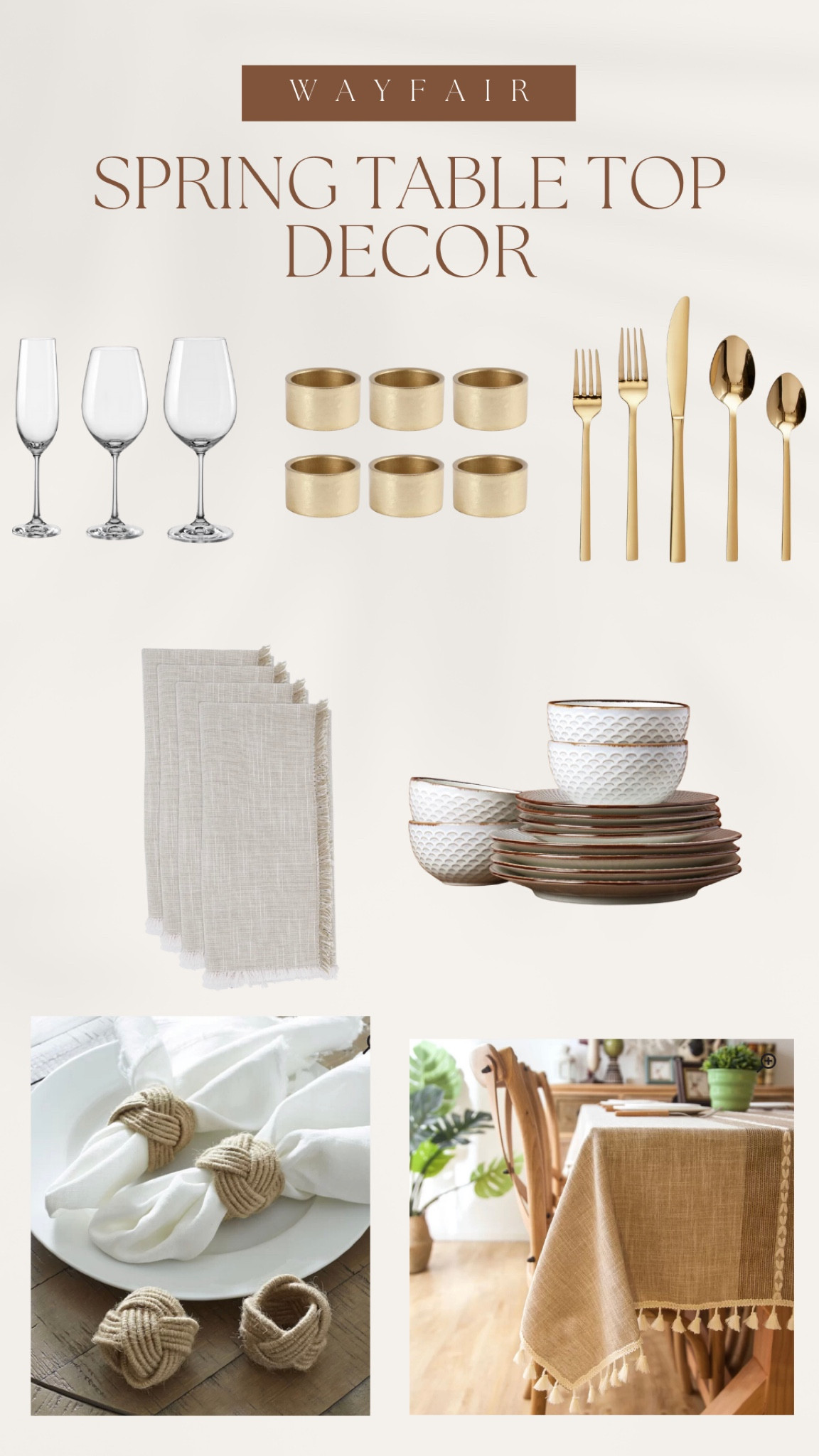 Spring Dining Table Decor from Wayfair

#LTKhome #LTKSeasonal #LTKstyletip
