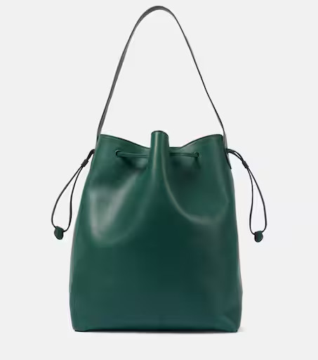 Belvedere leather bucket bag | Mytheresa (UK)