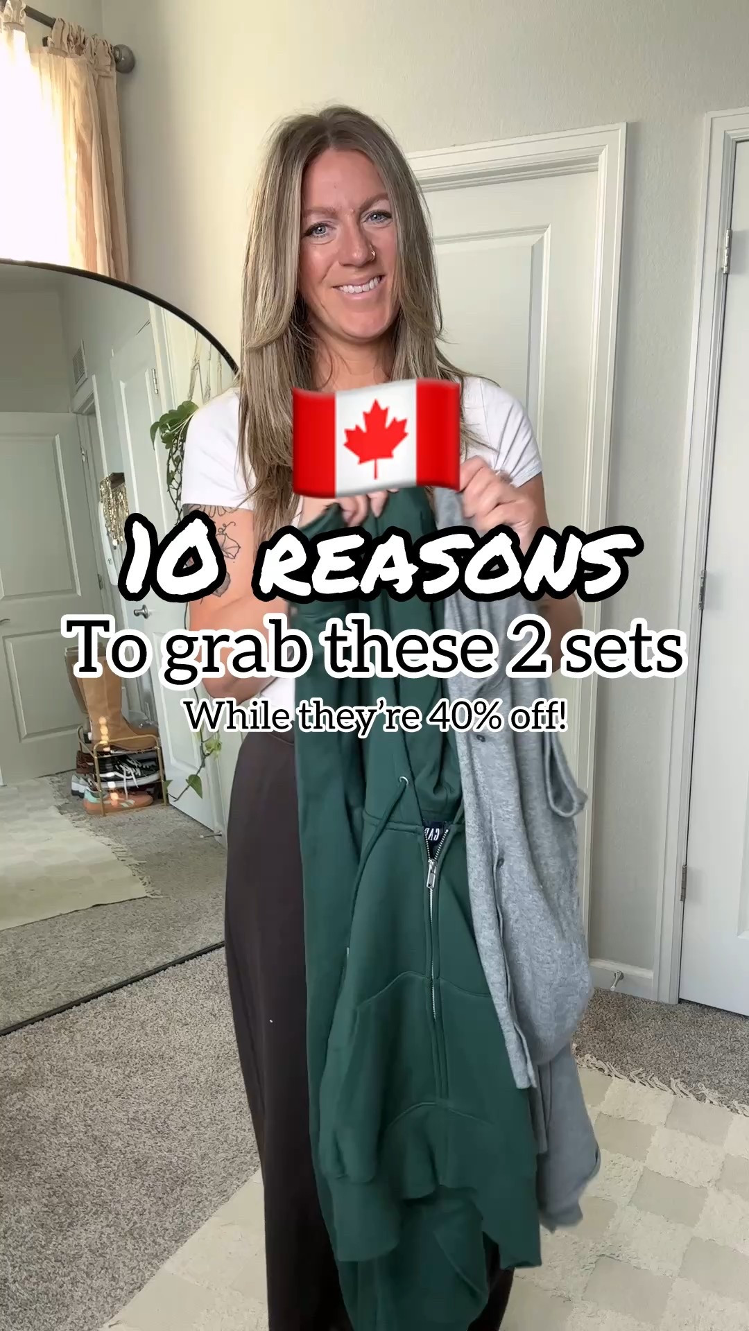 🇨🇦 links only!
✨medium reg cardigan 
✨large reg sweater skirt 
✨medium reg zip up hoodie
✨medium tall wide leg sweatpants 
✨31 reg brown corduroy pants (needing length, but size up, style runs smaller)
✨30 tall black barrel jeans
✨large tall coat
✨30 tall wide leg jeans 


#LTKOver40 #LTKTall #LTKSeasonal