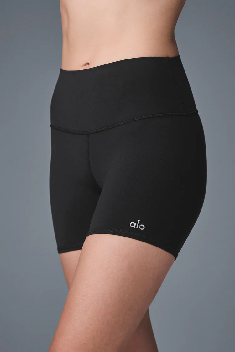 5" Airbrush High-Waist Biker Short | Alo Yoga (US)