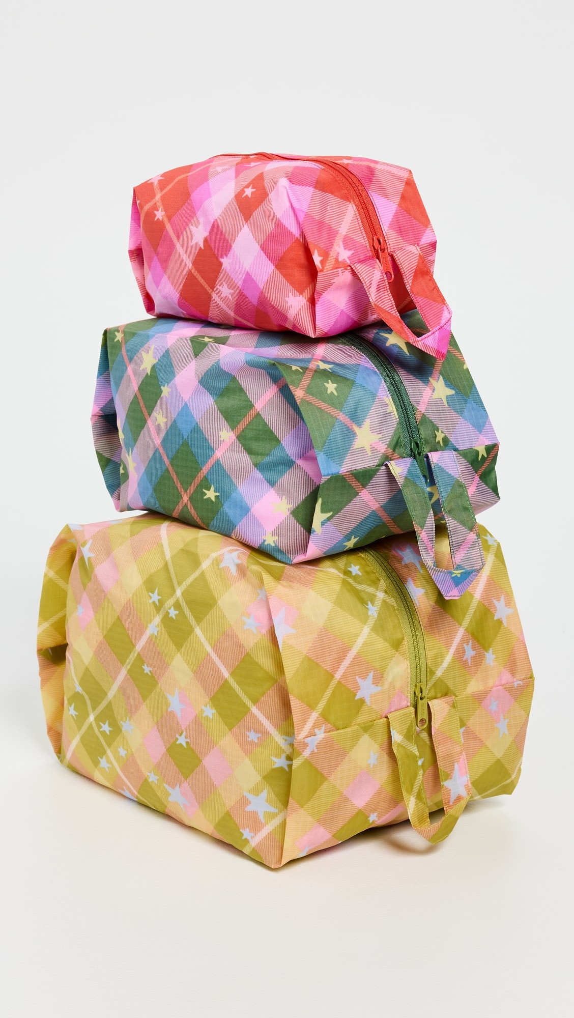 3D Star Plaid Zip Set | Shopbop