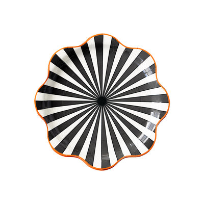 Starburst Wave Paper Plate | My Mind's Eye