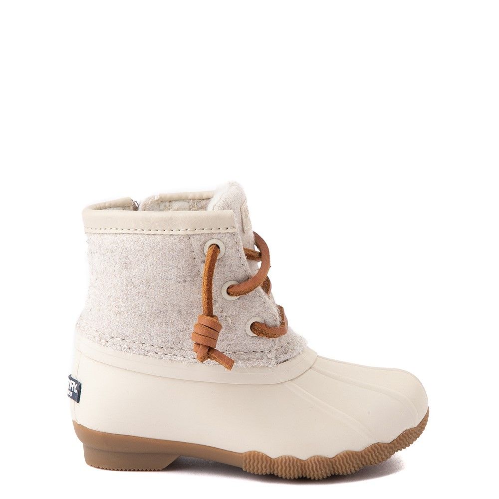 Sperry Top-Sider Saltwater Wool Boot - Toddler / Little Kid - Oatmeal | Journeys