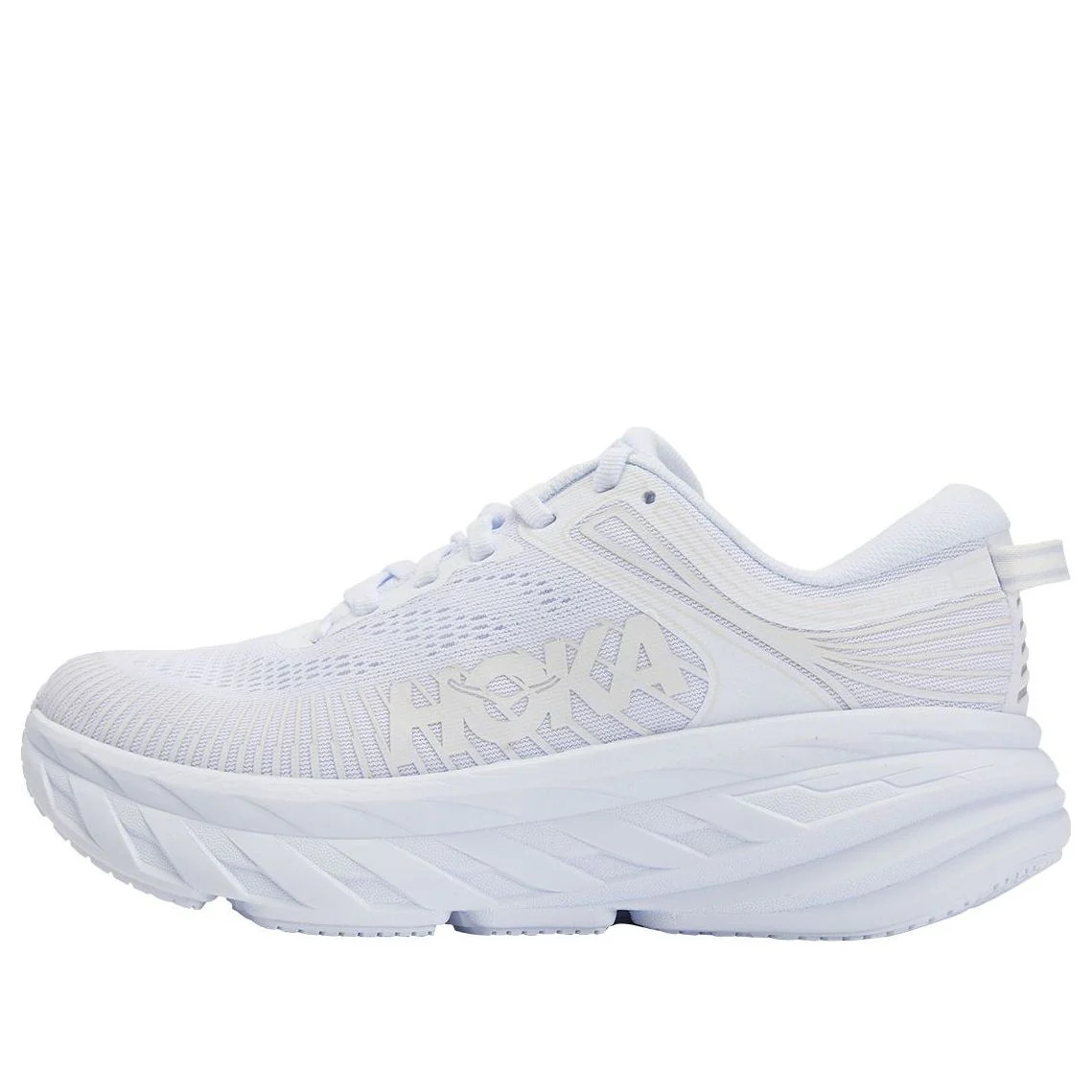 (WMNS)HOKA ONE ONE Bondi 7 'White' 1110519-WWH | KICKS CREW