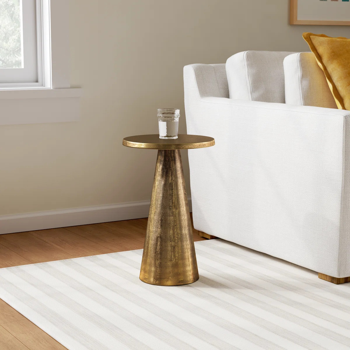 Birch Lane™ Toriane Pedestal End Table & Reviews | Wayfair | Wayfair North America