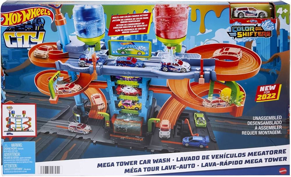 Hot Wheels City Mega Car Wash | Amazon (US)
