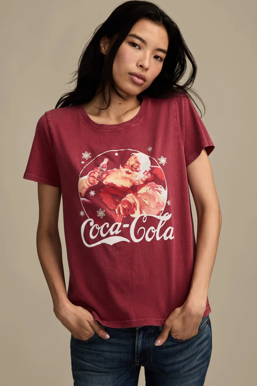 COCA COLA CIRCLE SANTA | Lucky Brand