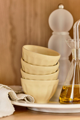 The Amelie Latte Stoneware Nut Bowls, Set of 4 | Anthropologie (US)