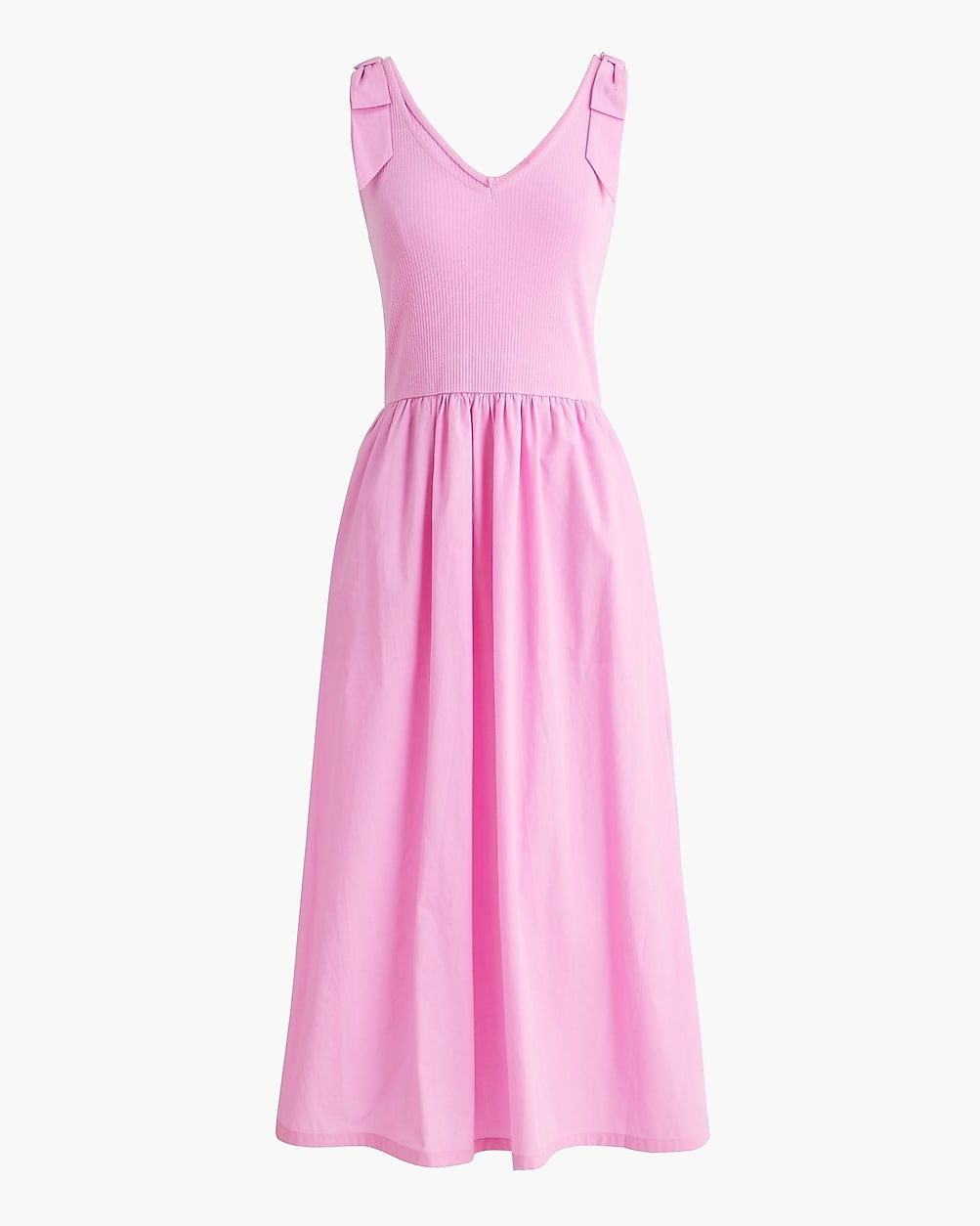 Bow-strap knit mixy dress | J.Crew Factory