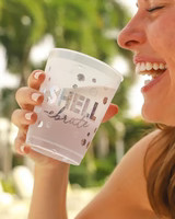 The Shell-ebrate Reusable Stackable Cups | Packed Party