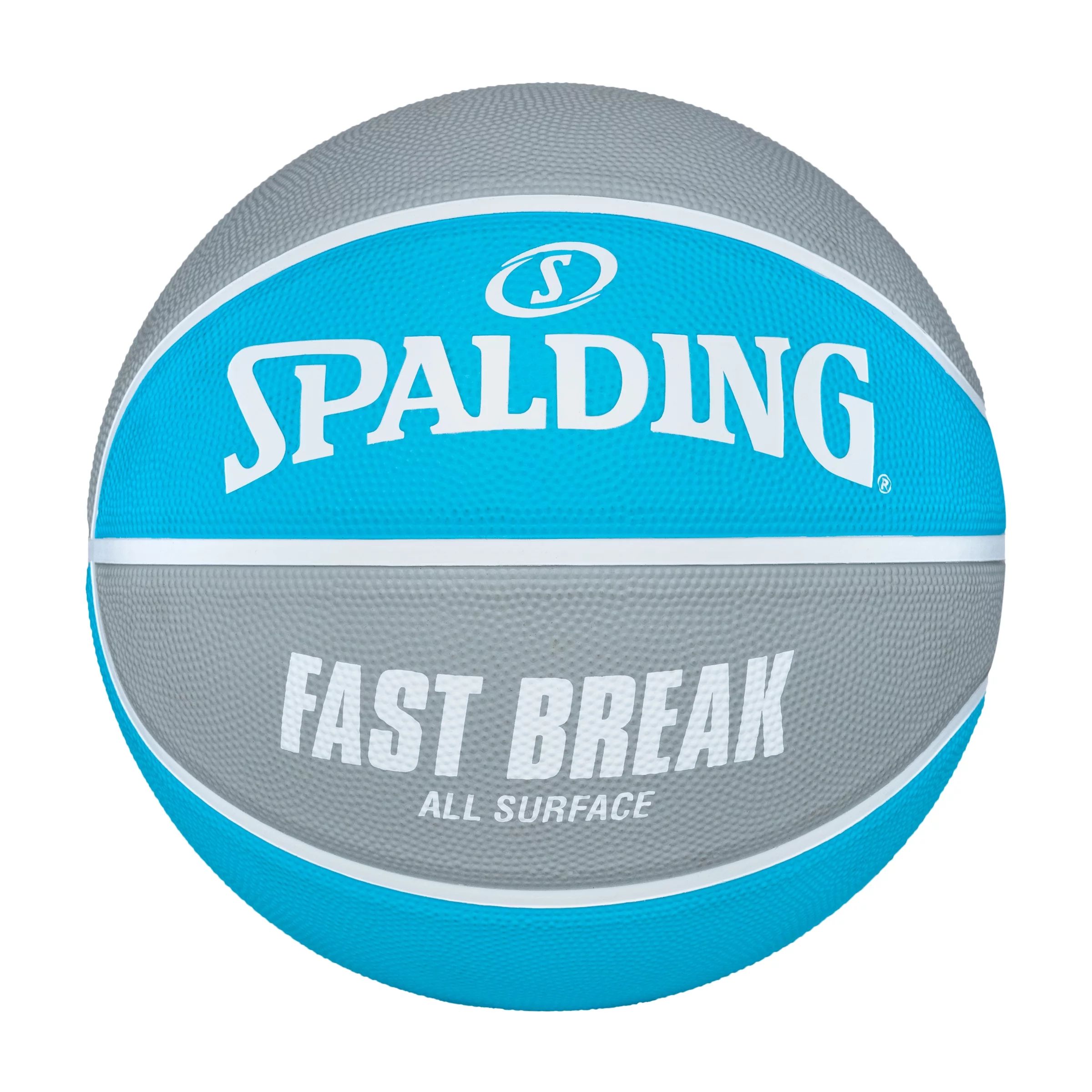 Spalding Fast Break All Surface Blue/Silver Basketball 29.5" - Walmart.com | Walmart (US)