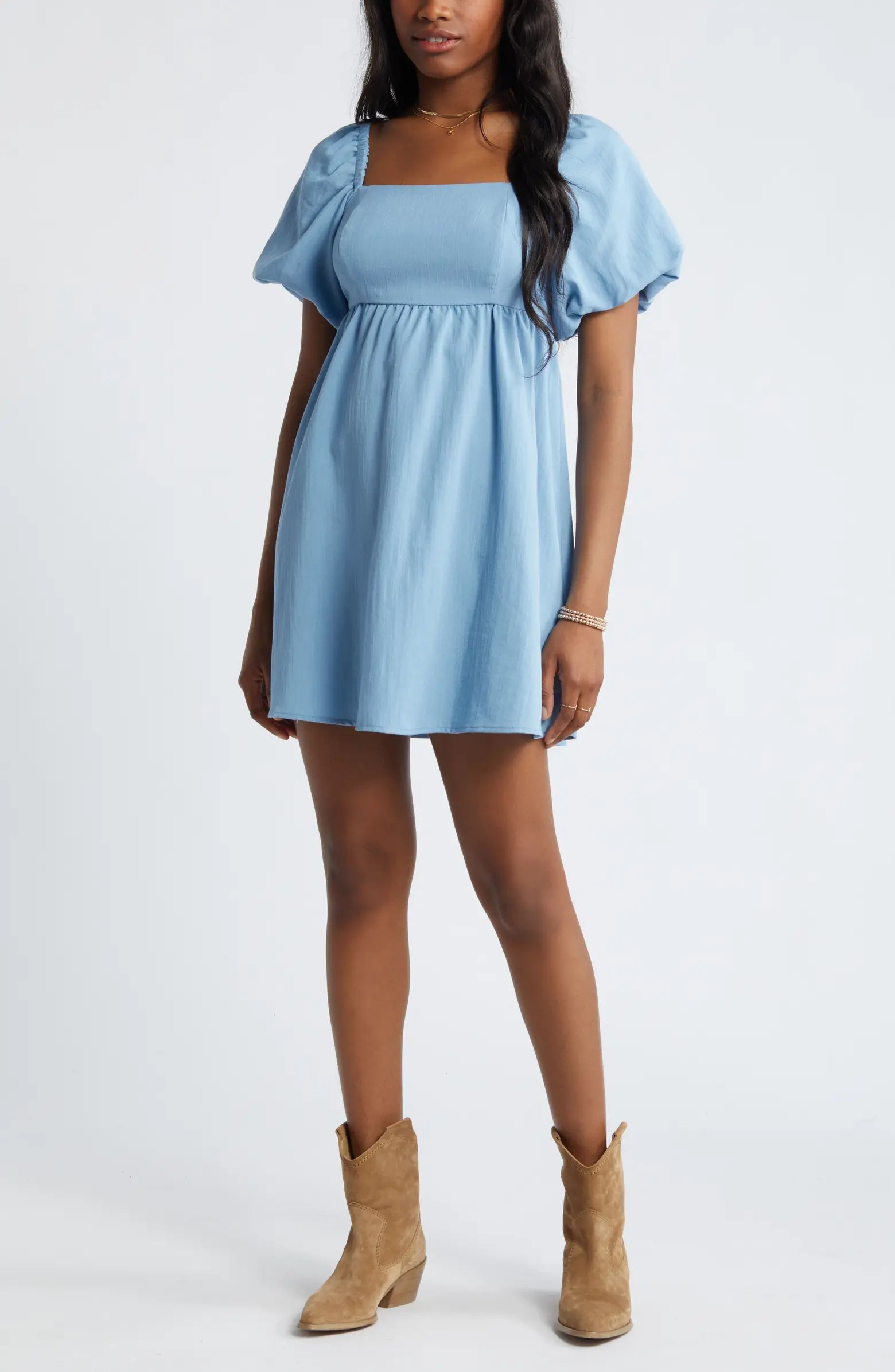 BP. Puff Sleeve Minidress | Nordstrom | Nordstrom