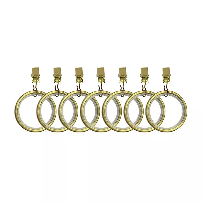 Umbra® Cappa Clip Rings (Set of 7) | Bed Bath & Beyond