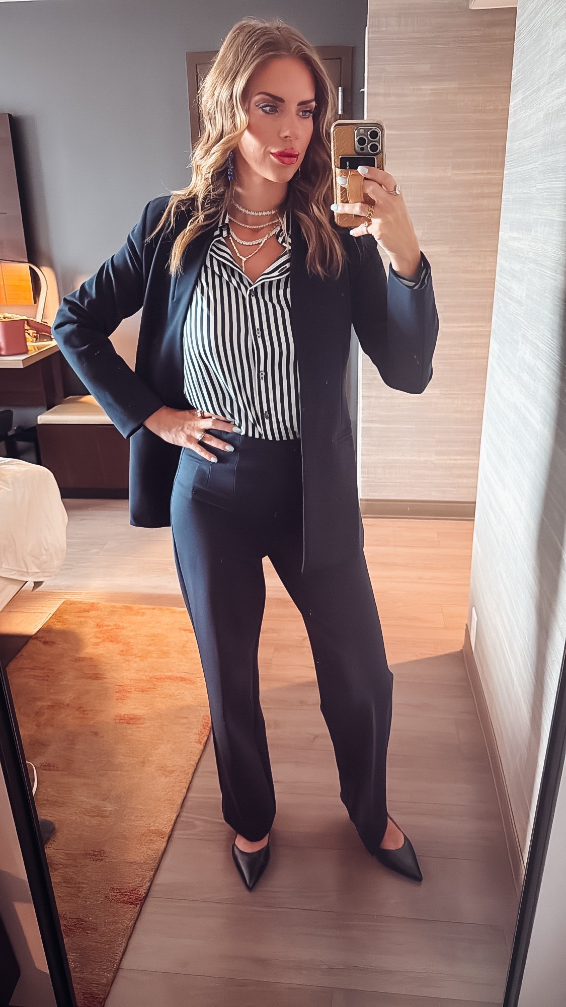 Business conference today! Showed up in Boss mode! 