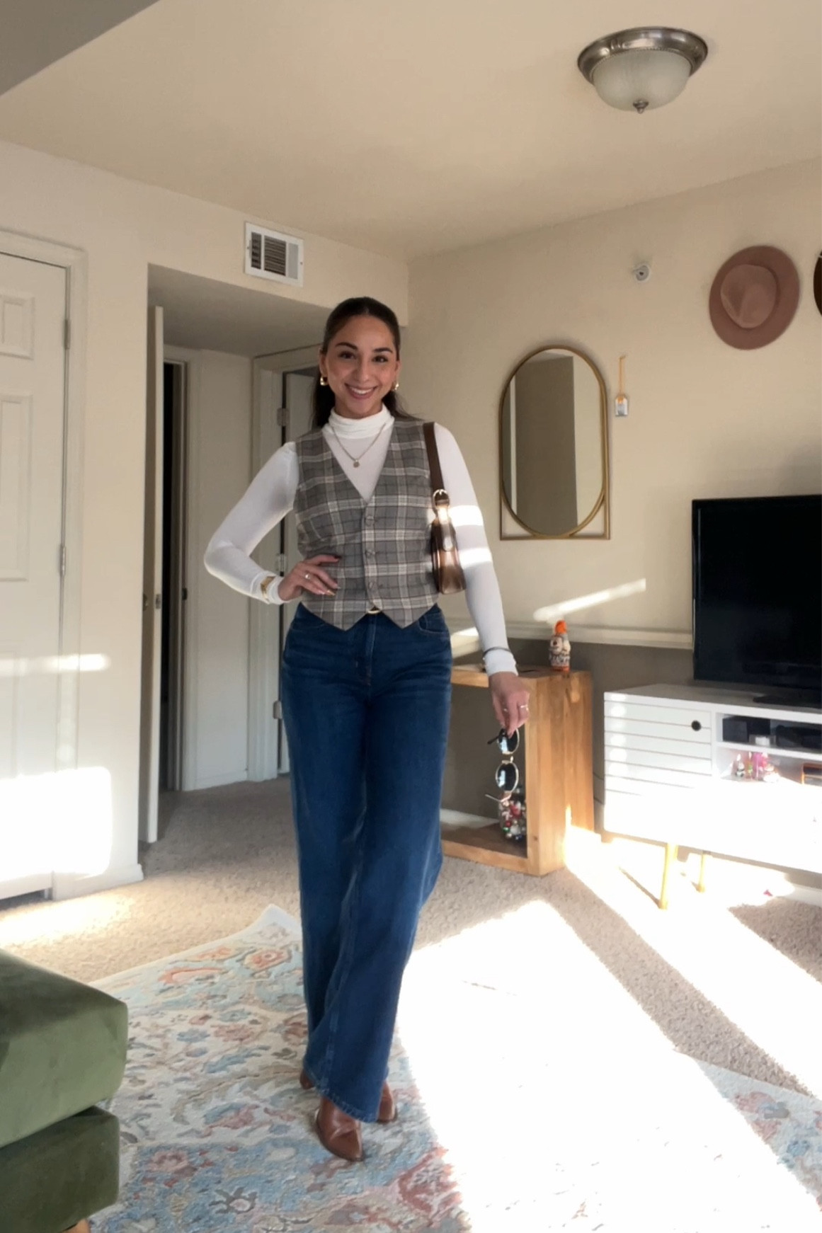 Casual office work outfit 🤎
The under turtle neck shirt is low stock but it’s on sale! Also i have the black and i love it. It is very thin but that’s why I love layering

#LTKStyleTip #LTKWorkwear #LTKSaleAlert