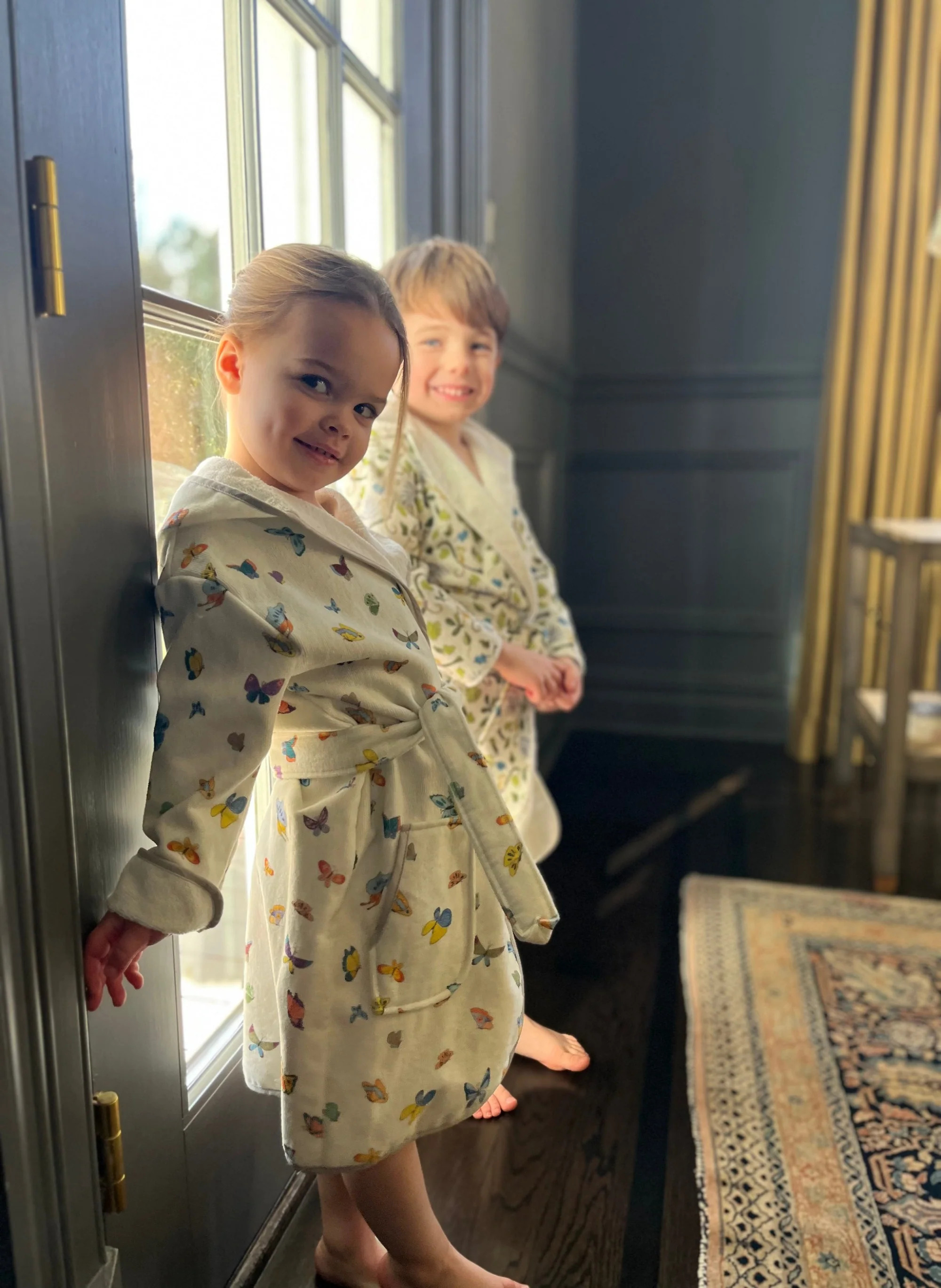 Madame Butterfly Bathrobe for Children | Timo and Violet