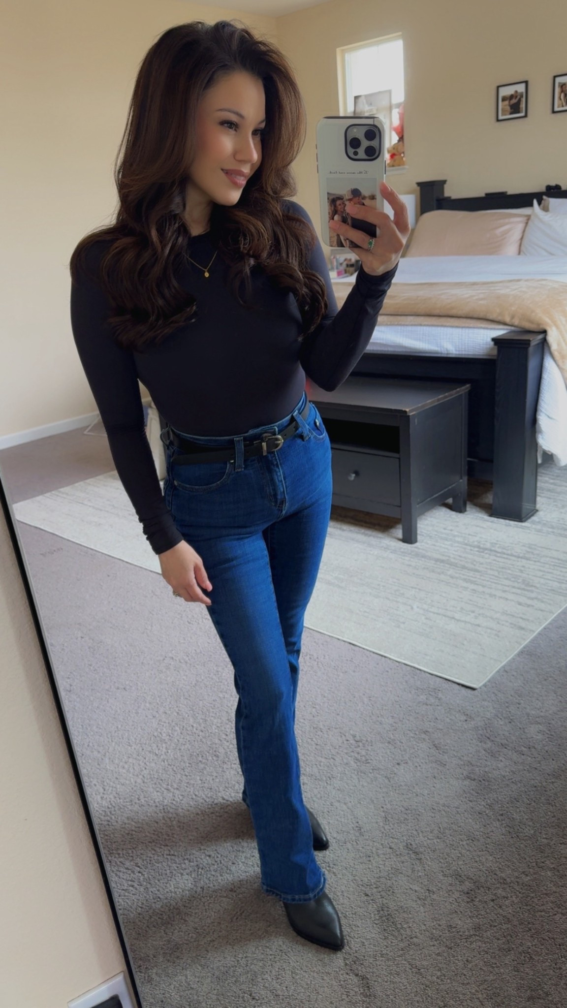 Levi’s bootcut jeans + this snatched Pumiey long sleeve bodysuit = legs for days and a silhouette that does all the talking. Classic, flattering, and perfectly proportioned for us petite girls 💙

And the best part? It’s all from Amazon 🛍️😉

#LTKootd #LTKmomlife #LTKPetite