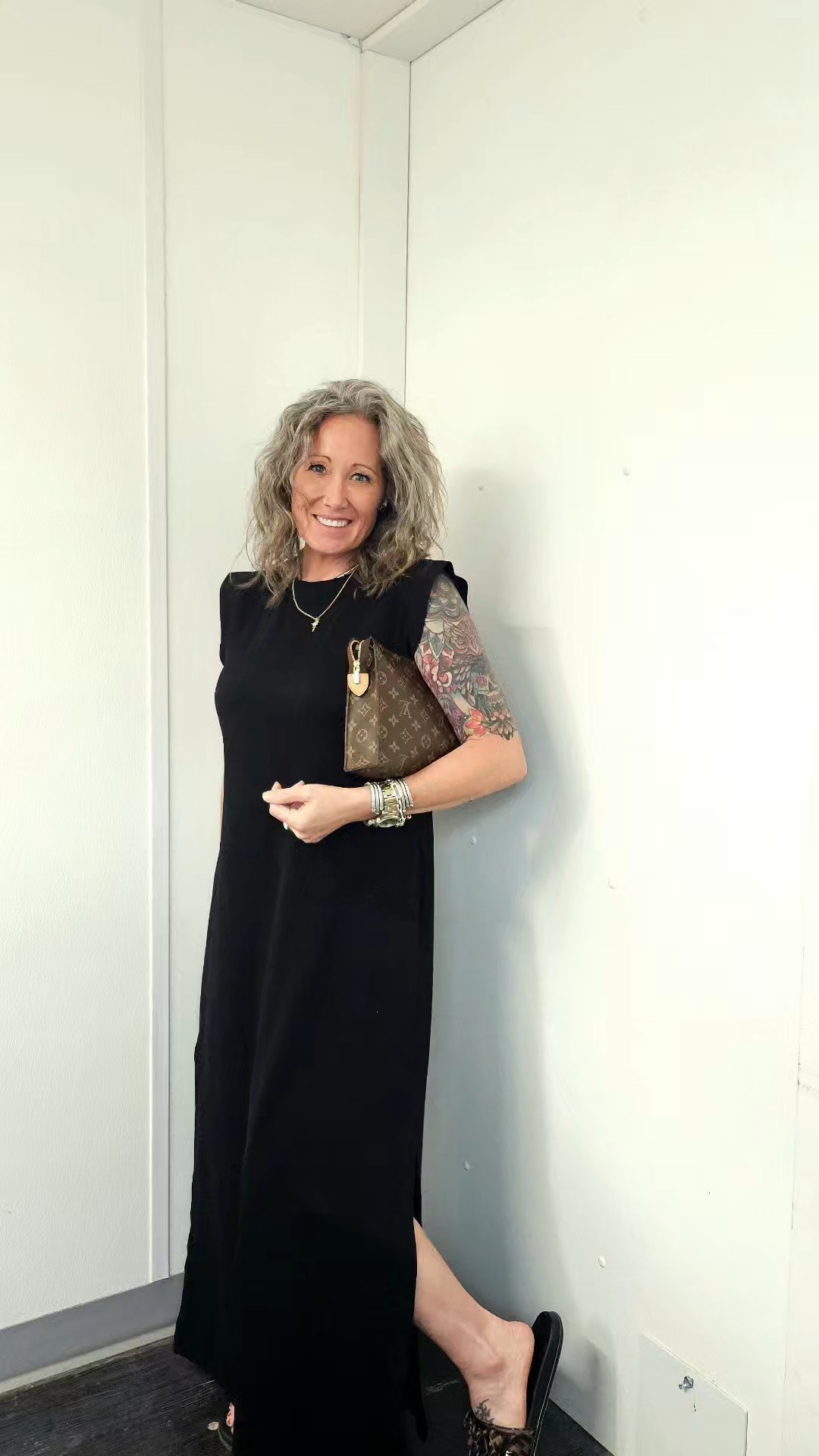 My favorite dress is a stand alone statement today paired with my favorite sandals.

#LTKOver40 #LTKMidsize #LTKSeasonal