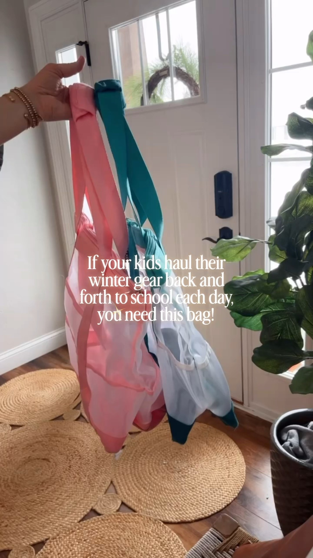 Every winter mom needs this bag! Breathable mesh for wet gear, zipper top, and just-right sizing for snow pants + boots. My kids carry theirs to school daily. No more soggy backpacks! 👏 Do your kids bring their gear back and forth too?
✨


#LTKFamily #LTKKids