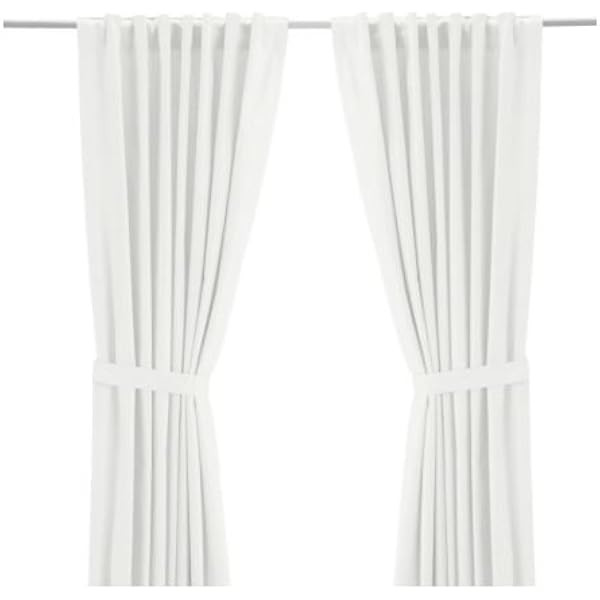 IKEA Ritva White Curtain Set - Size: 57 x 98 (1, White) | Amazon (US)