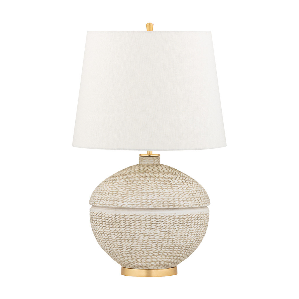 Katonah Table Lamp In Goldleaf | 1stopbedrooms