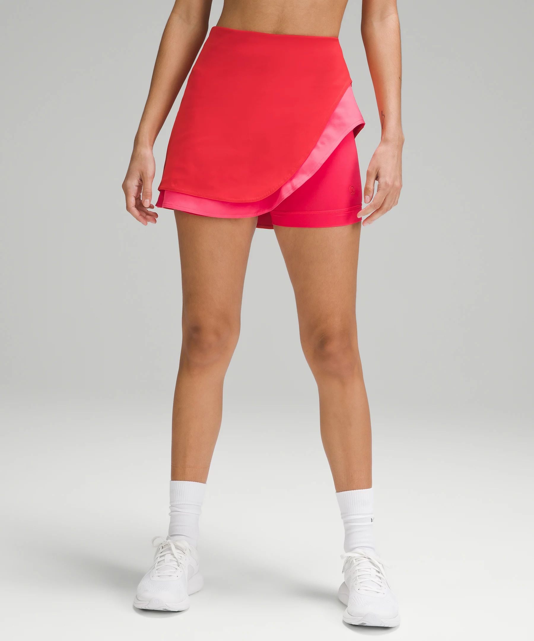 Asymmetrical Layered High-Rise Tennis Skirt | Lululemon (US)