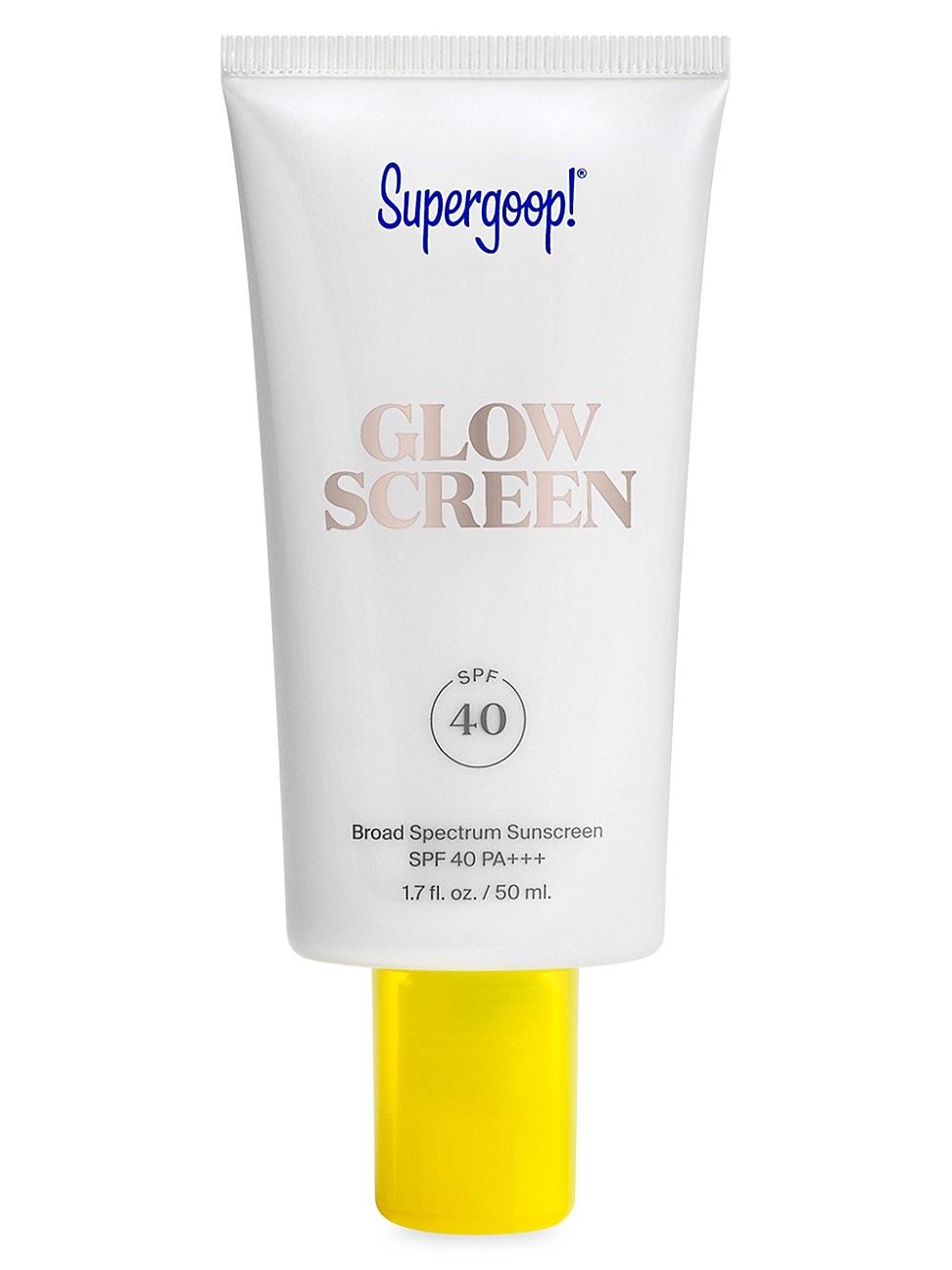 Supergoop! Glow Screen Broad Spectrum Sunscreen SPF 40 PA+++ - Size 1.7 oz. & Under | Saks Fifth Avenue