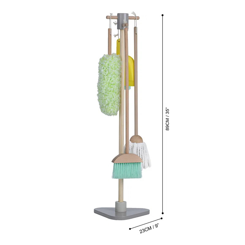 Teamson Kids Little Helper Housekeeping Set & Reviews | Wayfair | Wayfair North America