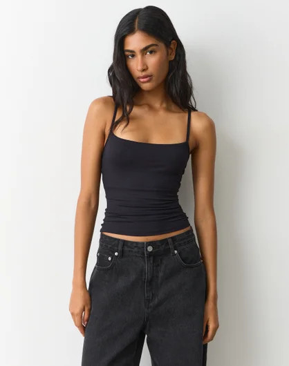 Built-In Bra Thin Strap Cami | Glassons (Australia)