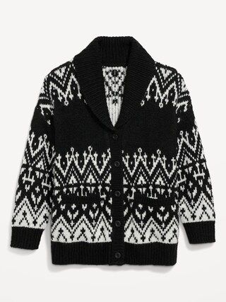 Cozy Fair Isle Cardigan for Women | Old Navy (US)