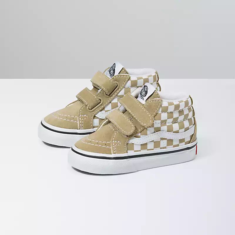 Toddler Checkerboard Sk8-Mid Reissue V Shoe | Vans (US)