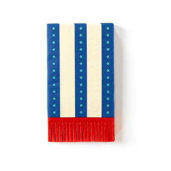 Patriotic Napkins  4th of July Napkins  4th of July Table | Etsy | Etsy (US)