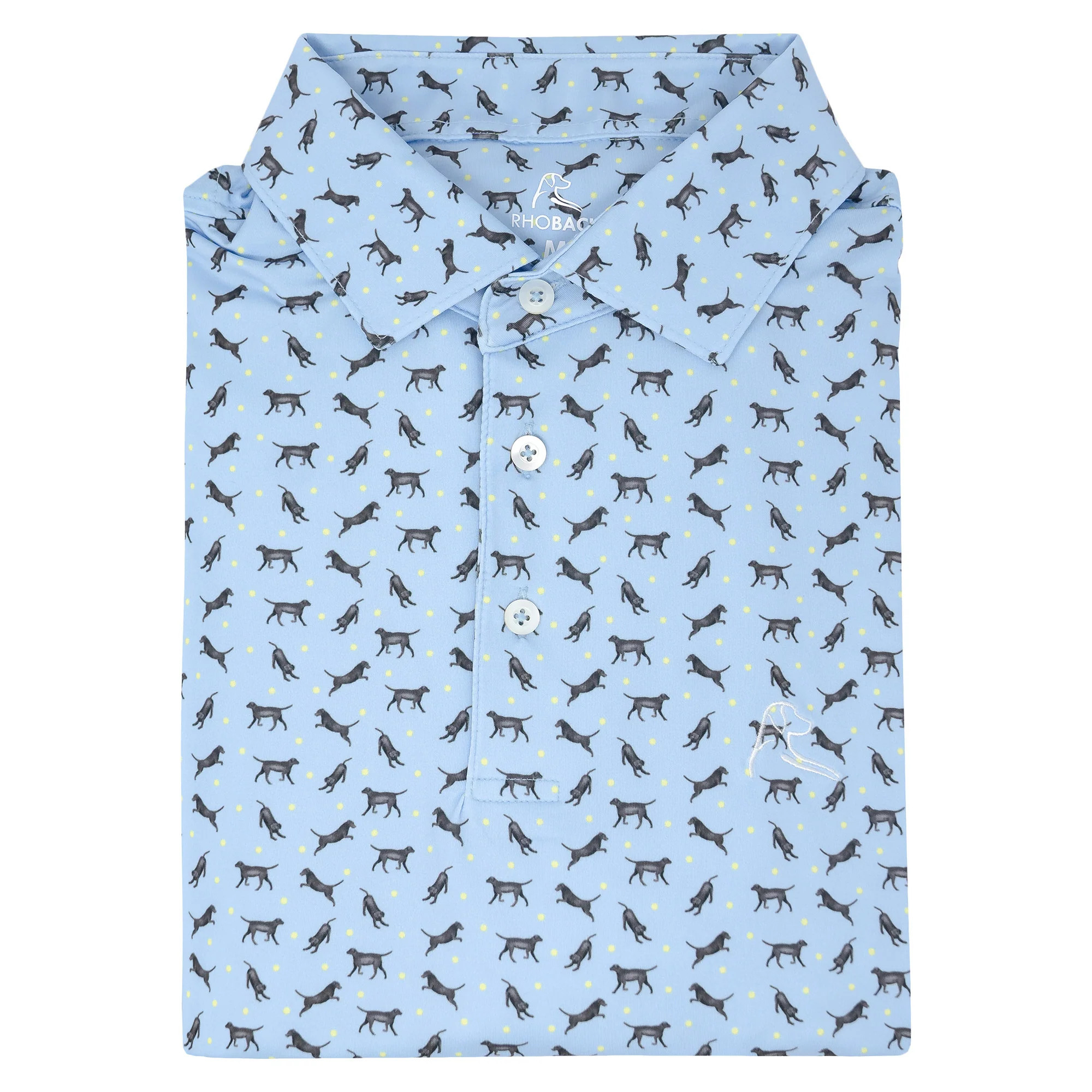 The Lab | Performance Polo | The Lab - Pale Blue The Lab | Pale Blue / L | RHOBACK