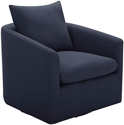 Amazon.com: Amazon Brand – Stone & Beam Elisabet Upholstered Swivel Chair, 33.5"W, Hemp : Home ... | Amazon (US)