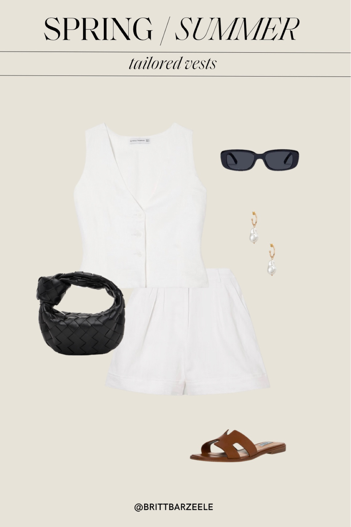 Loving tailored vests lately. Either dress them up with trousers or down with denim. 

#tailoredvest #effortlesschic #pinterestaesthetic #springstyle #brownsandals #springoutfit #summeroutfit #faithfulthebrand #summerstyle #summerootd

#LTKFind #LTKitbag #LTKstyletip