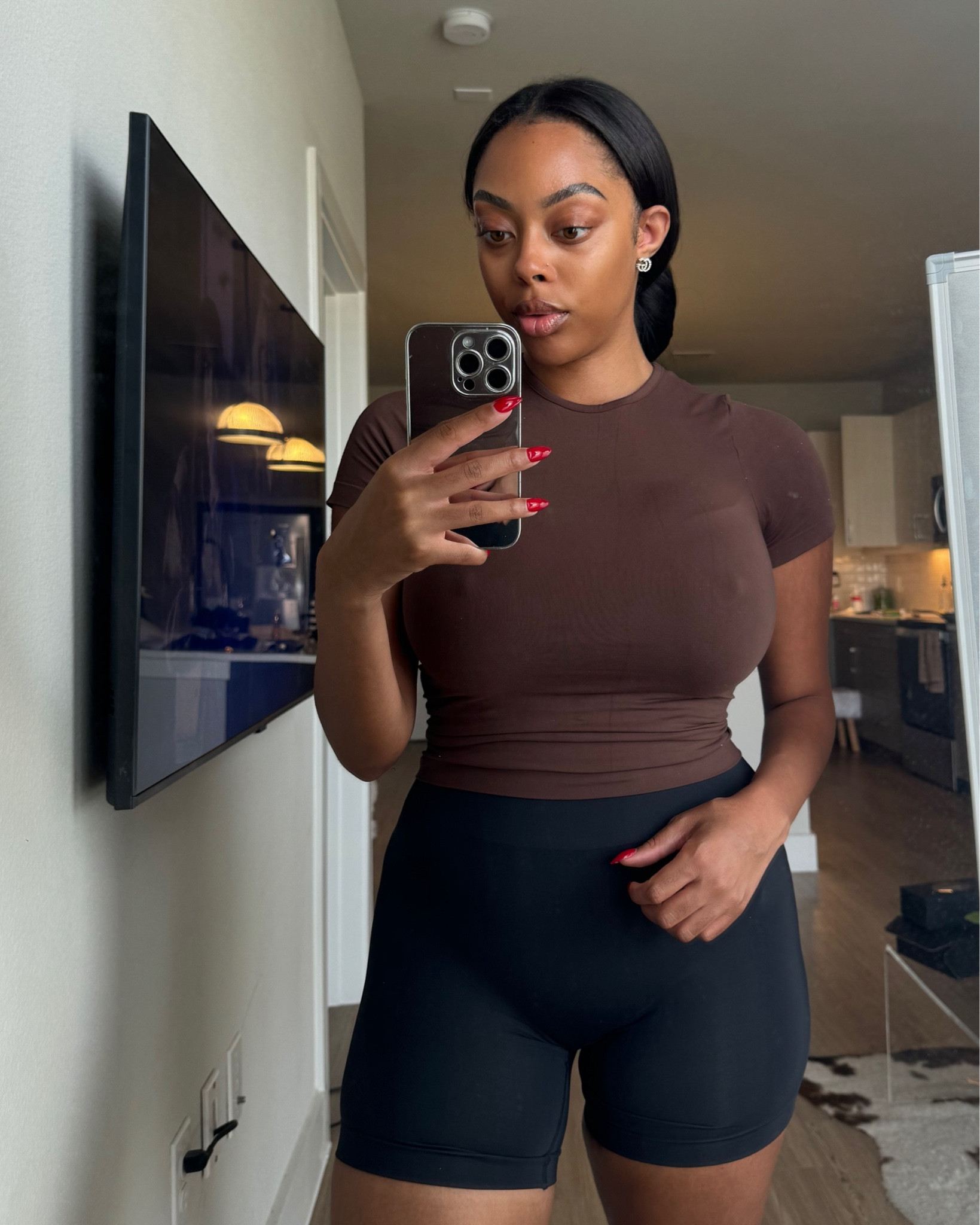 Cozy and comfortable in SKIMS! I promise Skims is my absolute favorite loungewear brand. Nothing is better! Every piece snatches! & I also love the nipple bra hehe I got size 36 DD

#LTKfindsunder100 #LTKActive #LTKU