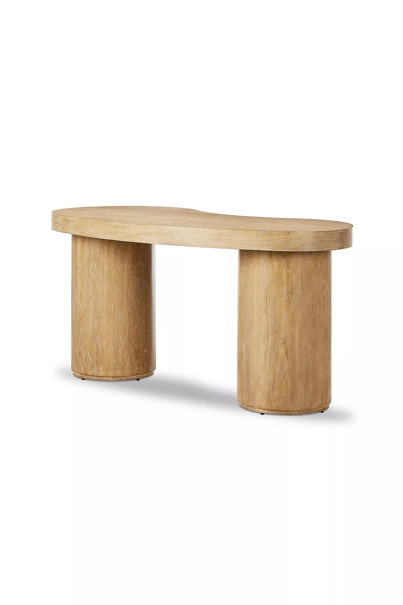 Leeds Oak Wood Desk | Anthropologie (US)