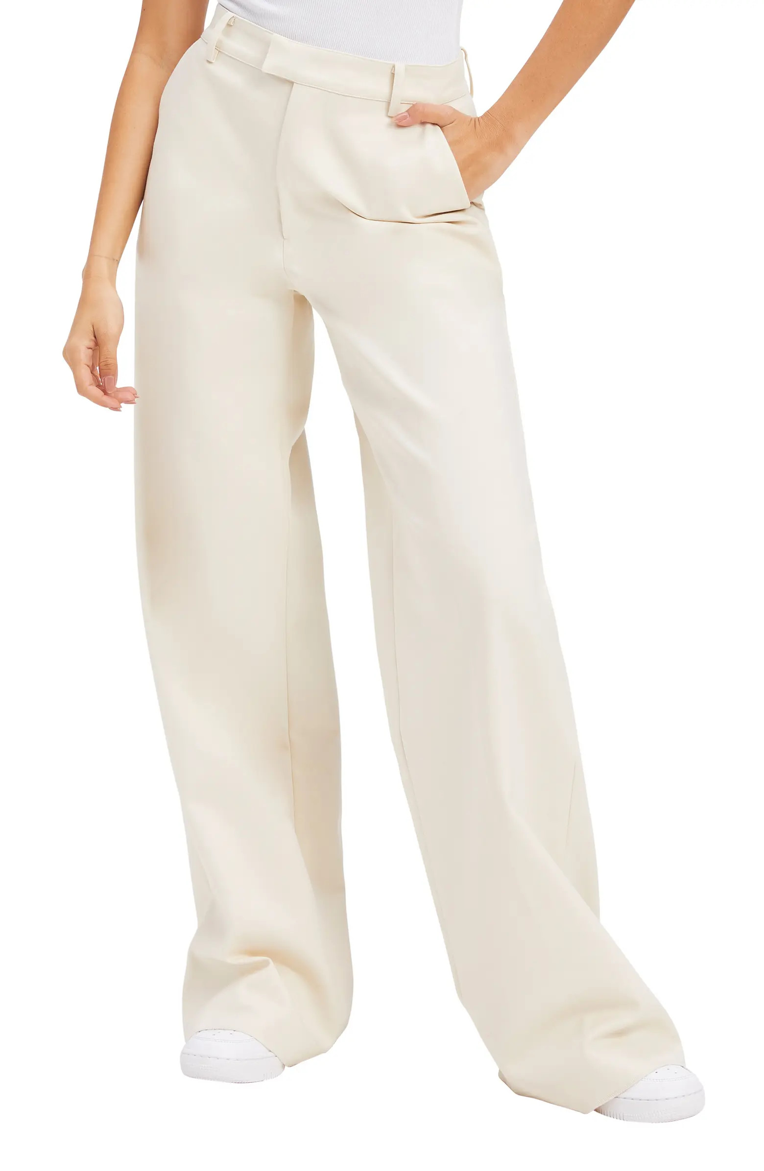 Good American Wide Leg Trousers | Nordstrom | Nordstrom