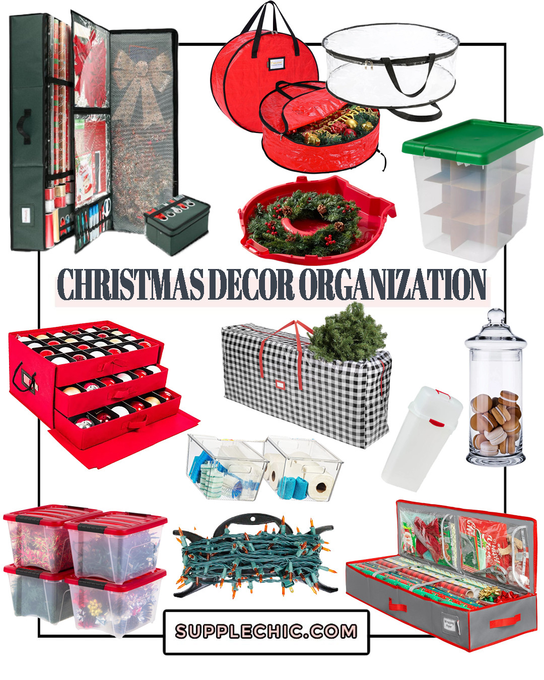 Keeps lights and ornaments protected, organized, and ready to use next season. Putting decor away shouldn’t be harder than putting it up. This hack makes cleanup painless. #LTKHomeEssentials #HolidayDecorStorage #OrganizedLiving #AestheticHome #LTKInspo #DeclutterYourHome #StorageSolutions 

 #LTKSeasonal #LTKHome #LTKFindsUnder100